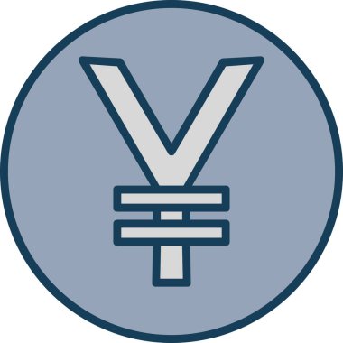 Modern bir simgenin vektör illüstrasyonu