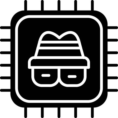 Ana hat biçiminde kod kodlama simgesi