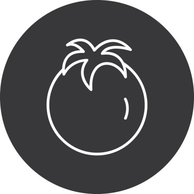 Meyve. Web simgesi basit illüstrasyon