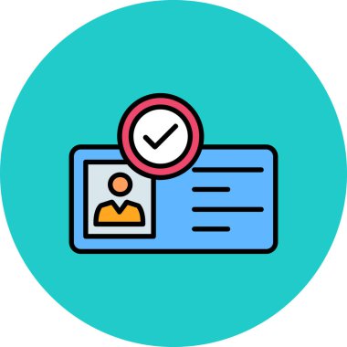 Kişisel finansın vektör simgesi tasarımı