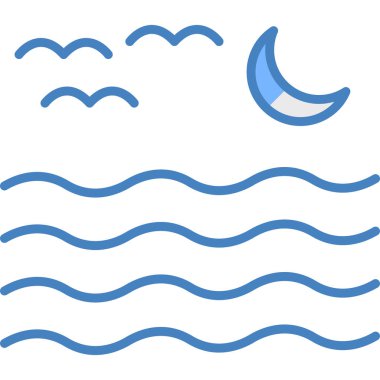 Ay ay simgesi taslak biçiminde