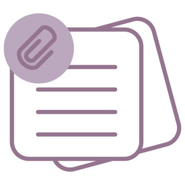 Kontrol listesi vektör simgesi modern basit illüstrasyon