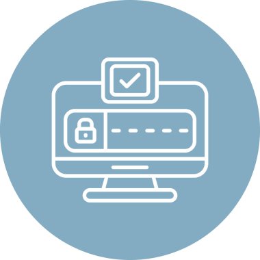 Web simgesi vektör illüstrasyonu