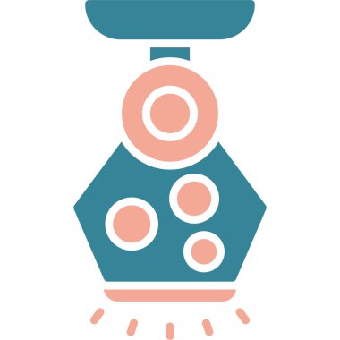 yemek pişirme ikonu düz stil