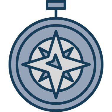 Pusula simgesi vektör resimlemesi