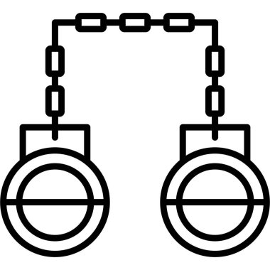 zincir simge vektör çizim