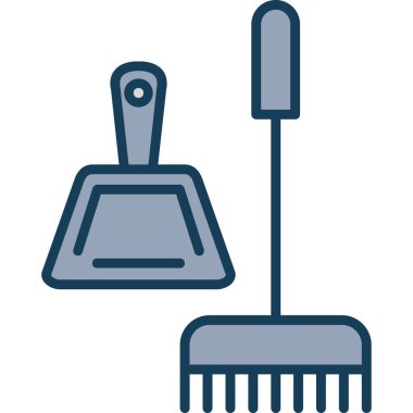 fırça. Web simgesi basit illüstrasyon