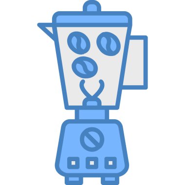 Kahve öğütücüsü. Basit simge