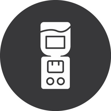 Modern kameranın vektör illüstrasyon simgesi