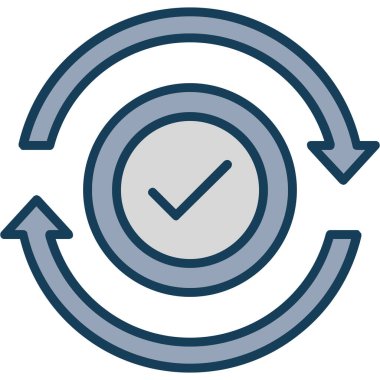 Soyut arkaplanda zaman simgesi izole edildi