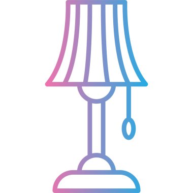 Lamba. Web simgesi basit illüstrasyon