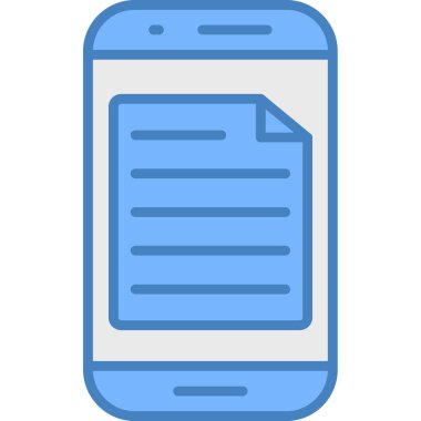 mobil uygulama vektör simgesi