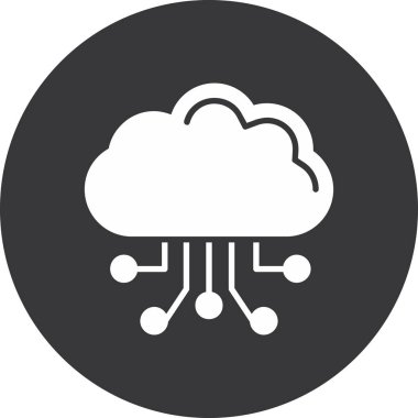 Bulut hesaplama. Web simgesi