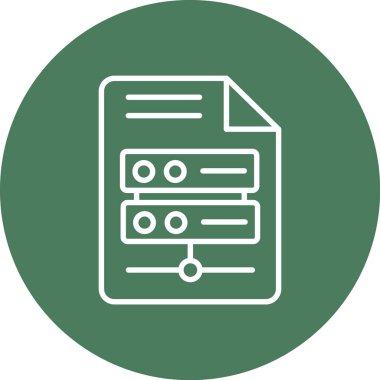 Web sayfası ikon vektör illüstrasyonu