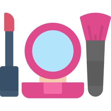 güzellik kozmetik vektör illüstrasyonu