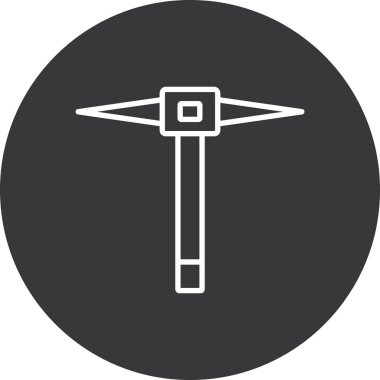 Modern oto tamir simgesinin vektör illüstrasyonu