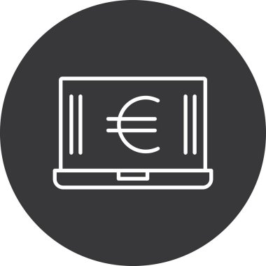 Avro. Web simgesi basit illüstrasyon