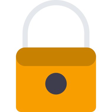 ikon vektör illüstrasyonunu kilitle