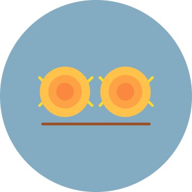 emoji. Web simgesi basit illüstrasyon