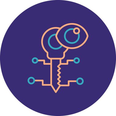 Modern b 'nin vektör illüstrasyonunda müziğin eksik simgesi