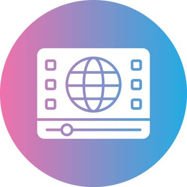 seo modern simgesinin vektör illüstrasyonu