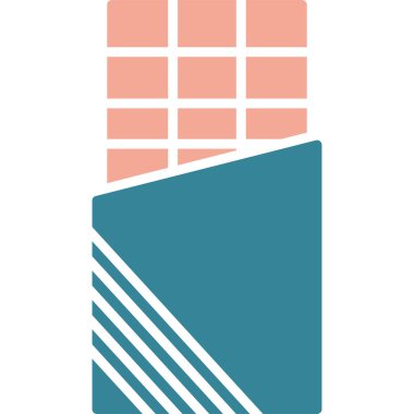 düz vektör renk simgesi