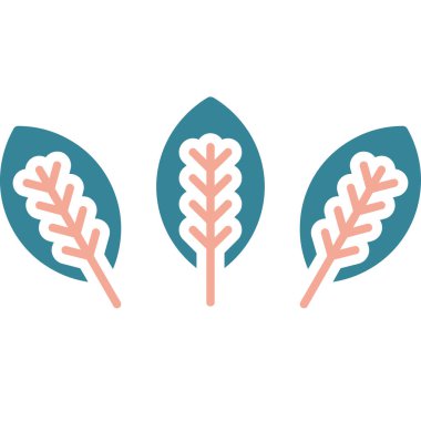 Yaprak ve çiçek seti