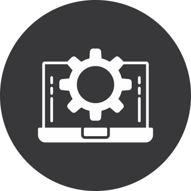 seo modern simgesinin vektör illüstrasyonu