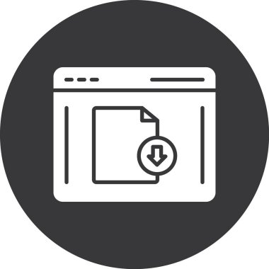 Kolayca düzenleyebilen veya düzenleyebilen Tarayıcı Vektörü simgesi