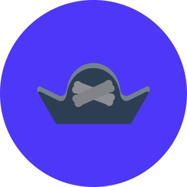 Bir Cadılar Bayramı simgesinin vektör illüstrasyonu