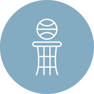 Top. Web simgesi basit illüstrasyon