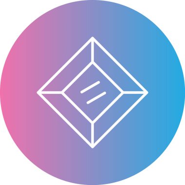 Bir küpün vektör illüstrasyonu