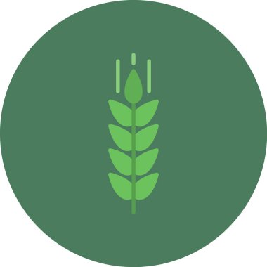buğday simgesinin vektör illüstrasyonu