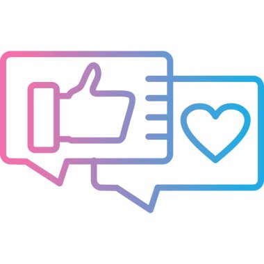 İkona benzeyen bir kalp. Beyaz arkaplanda izole edilmiş vektör illüstrasyonuna sahip ana kalp