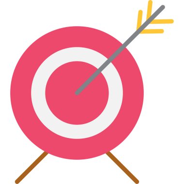 Ok. Web simgesi basit illüstrasyon