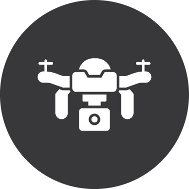 İHA. Web simgesi basit illüstrasyon