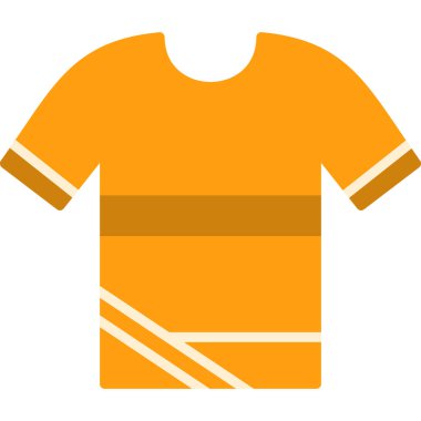 t-shirt vektör simgesi.