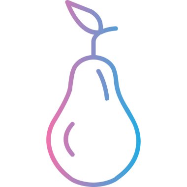 Meyve. Web simgesi basit illüstrasyon