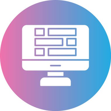 tarayıcı web simge vektör çizim