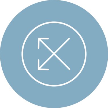 ok vektör çizgi simgesi