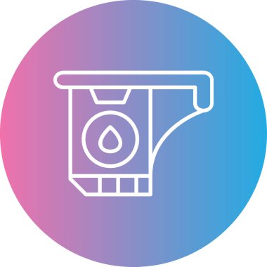 Vektör illüstrasyonu, simge ögesi biçimi