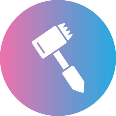 fırça. Web simgesi basit illüstrasyon