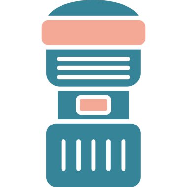 Modern radyo simgesinin vektör illüstrasyonu