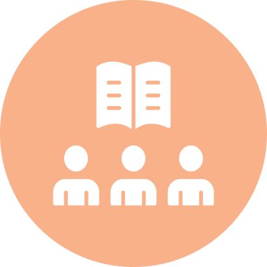 Eğitim. Web simgesi basit illüstrasyon