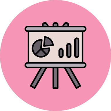 Grafik vektör simgesi modern basit vektör illüstrasyonu