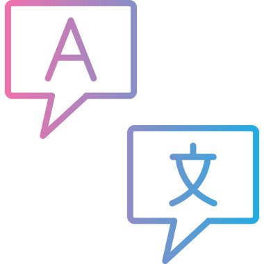 sohbet kabarcıkları vektör illüstrasyon