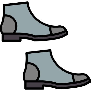 Vektör çizimi. ayakkabı simgesi