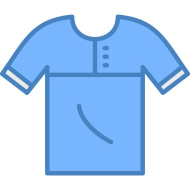 Gömlek. Web simgesi basit illüstrasyon