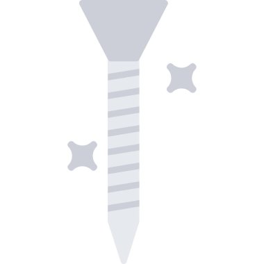 tornavida vektör simgesi, modern biçim