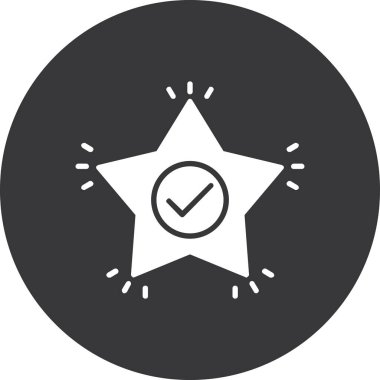 Yıldızın vektör illüstrasyonu